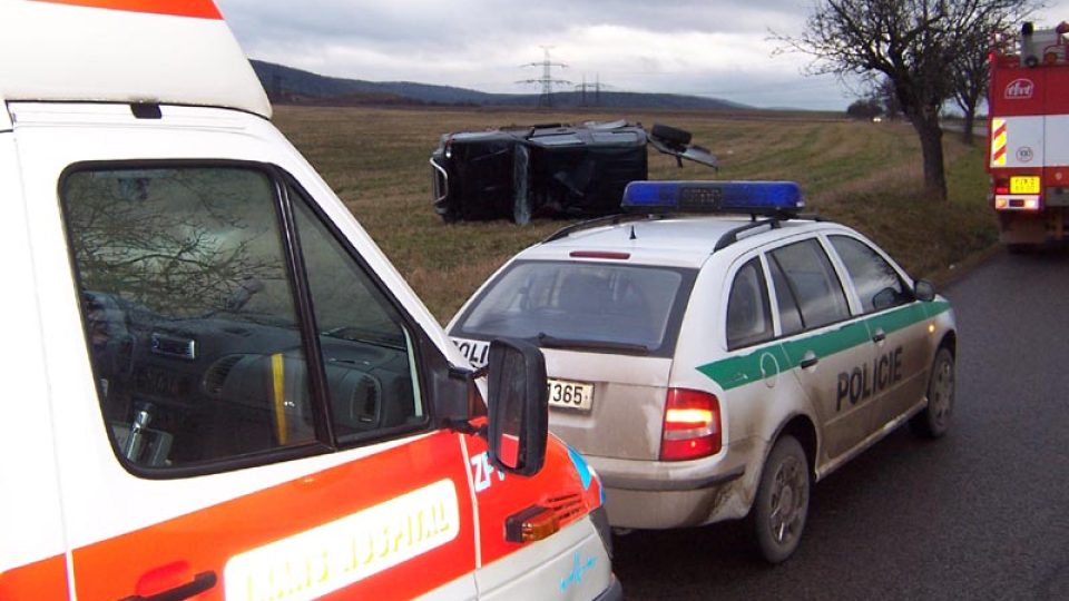 Záchranné složky u nehody