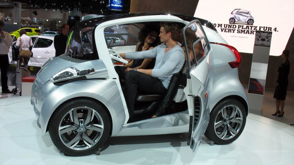 Veselé městské vozítko Peugeot