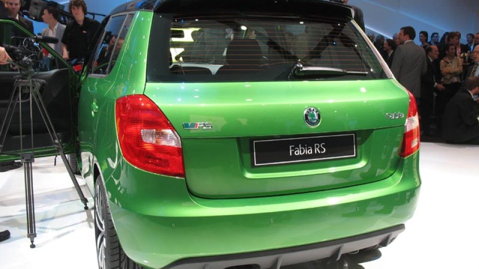 Nová Fabia RS