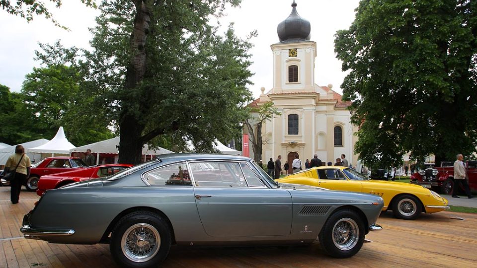 Vystavené exponáty v rámci akce Concours d’Elegance