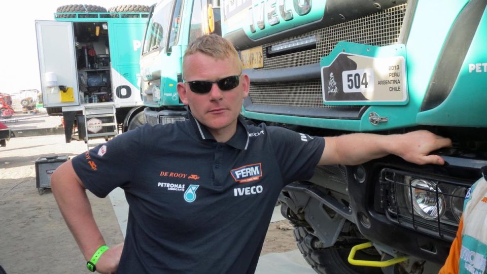 Vítěz rallye Dakar 2012 Nizozemec de Rooy
