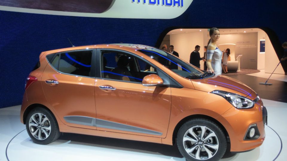 Malý Hyundai i10. 2