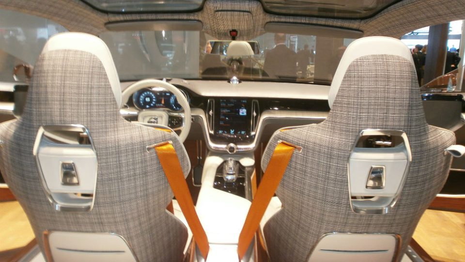 Volvo interiér