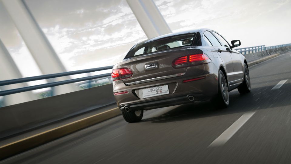 Qoros 3 sedan