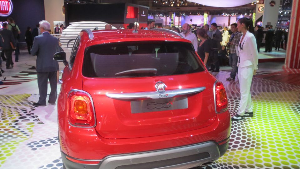 Čtyřkolka Fiat 500X