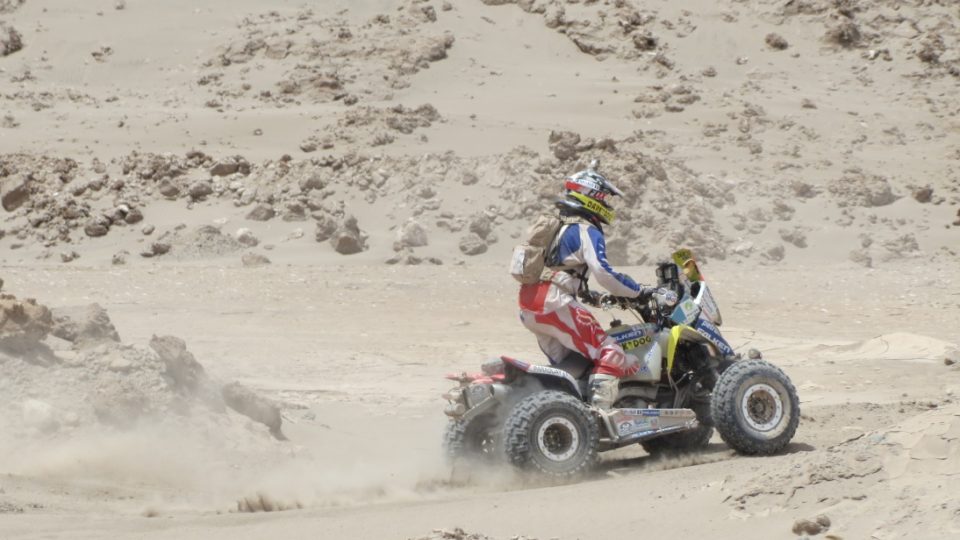 Čtyřkolkářům vyhovují spíš duny
