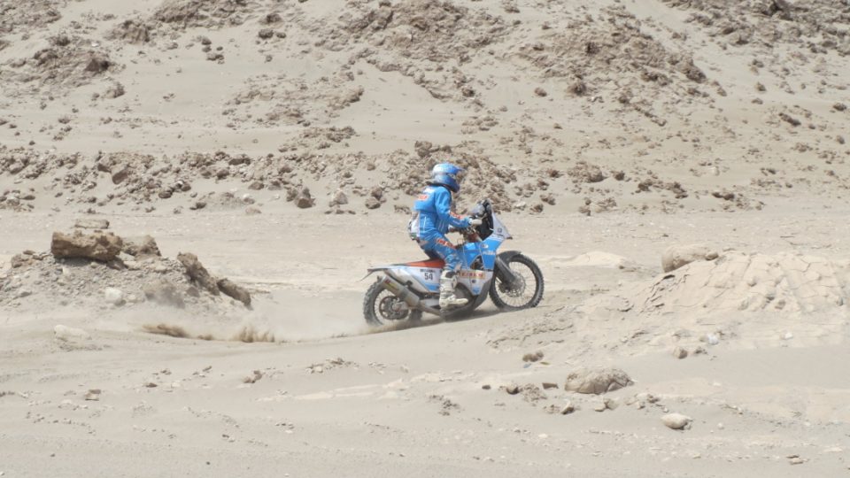 Guatemalec Arrendo v poušti Atacama