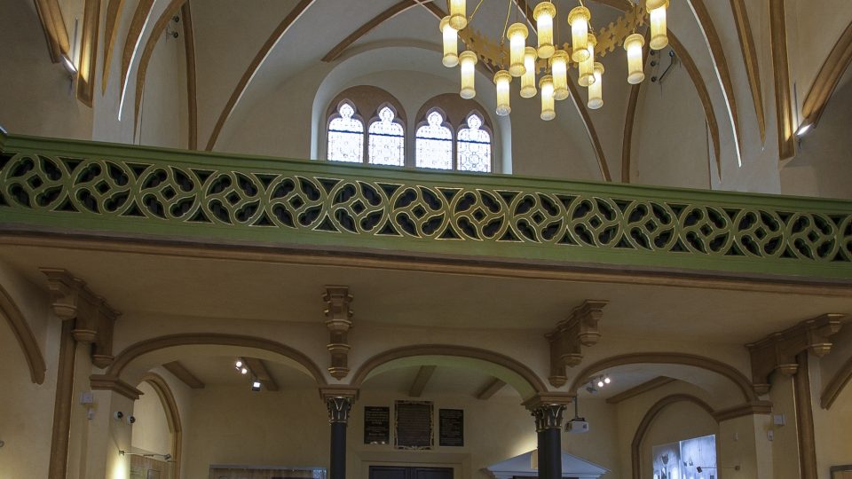 Interiér Maiselovy synagogy