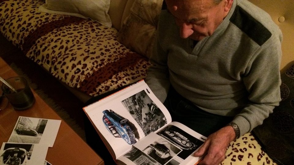 Automobilový historik Karel Rosenkranz